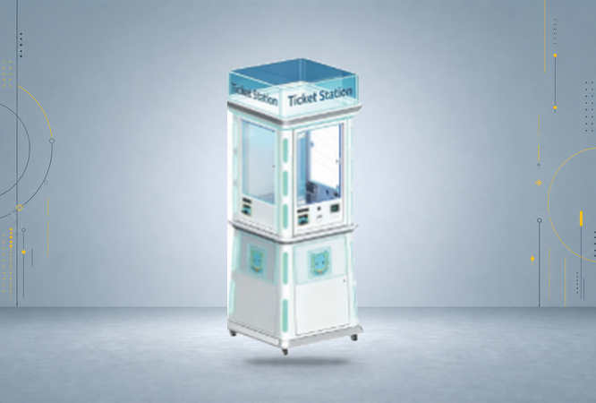 MZ-200 three-user ticket station